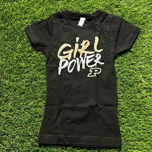 Girls Purdue Boilmakers “Girl Power” T-shirt
